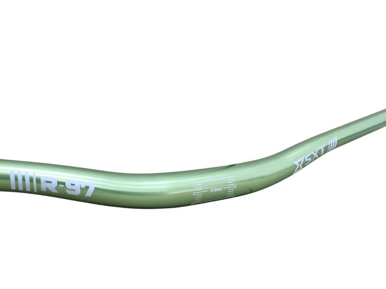 Ghidon Aluminiu MTB 31.8 -800 mm Verde Apple (2/4)