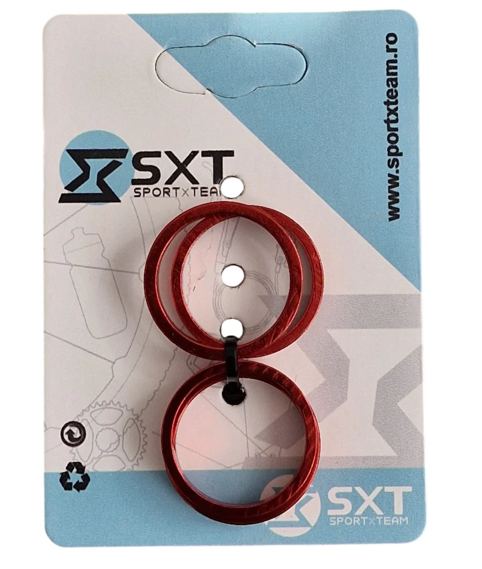 Set Distantiere 5 mm 4 buc Rosu (1/2)