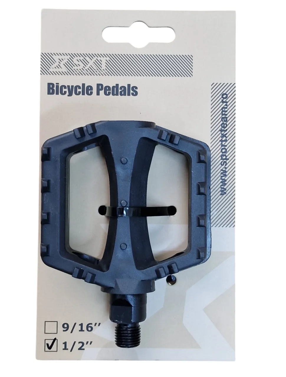 Pedale Plastic 79X Negru Ax 1/2" (2/2)