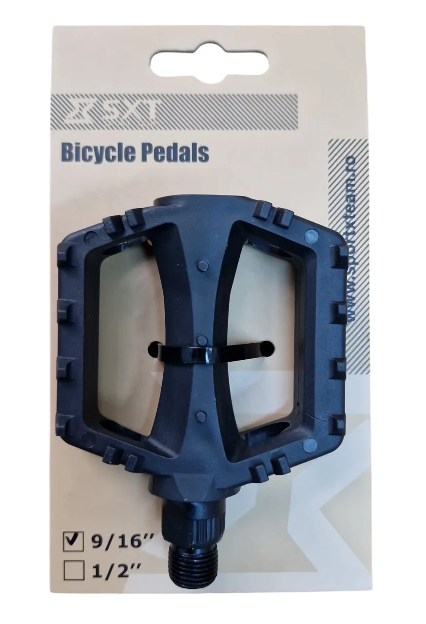 Pedale Plastic 79X Negru Ax 9/16" (2/2)