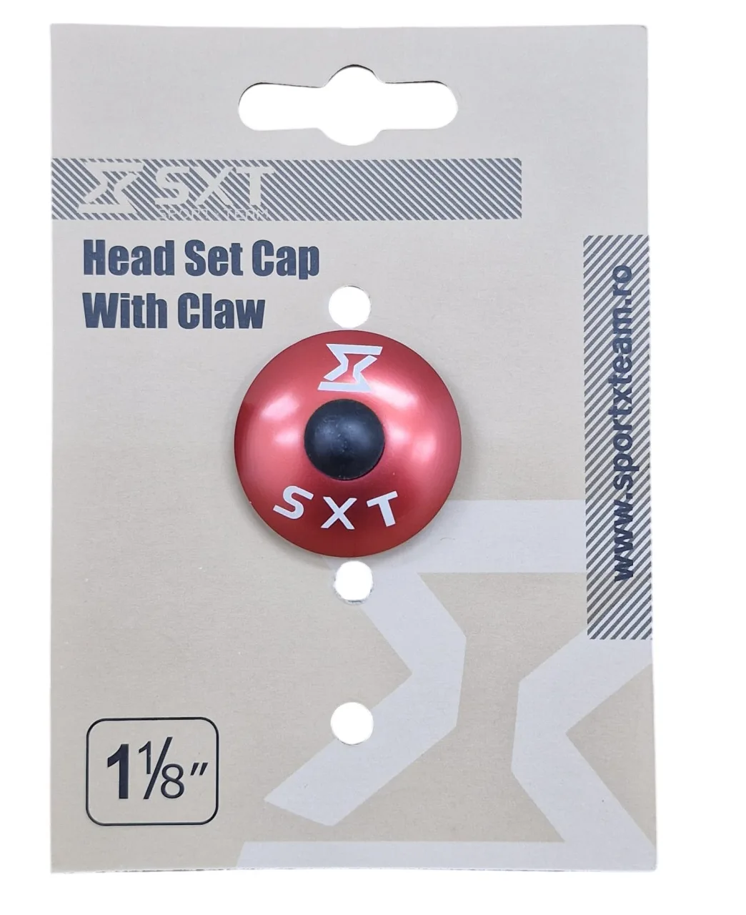Capac si Floare Cuvete FORK FIX 1.1/8 Rosu (1/2)
