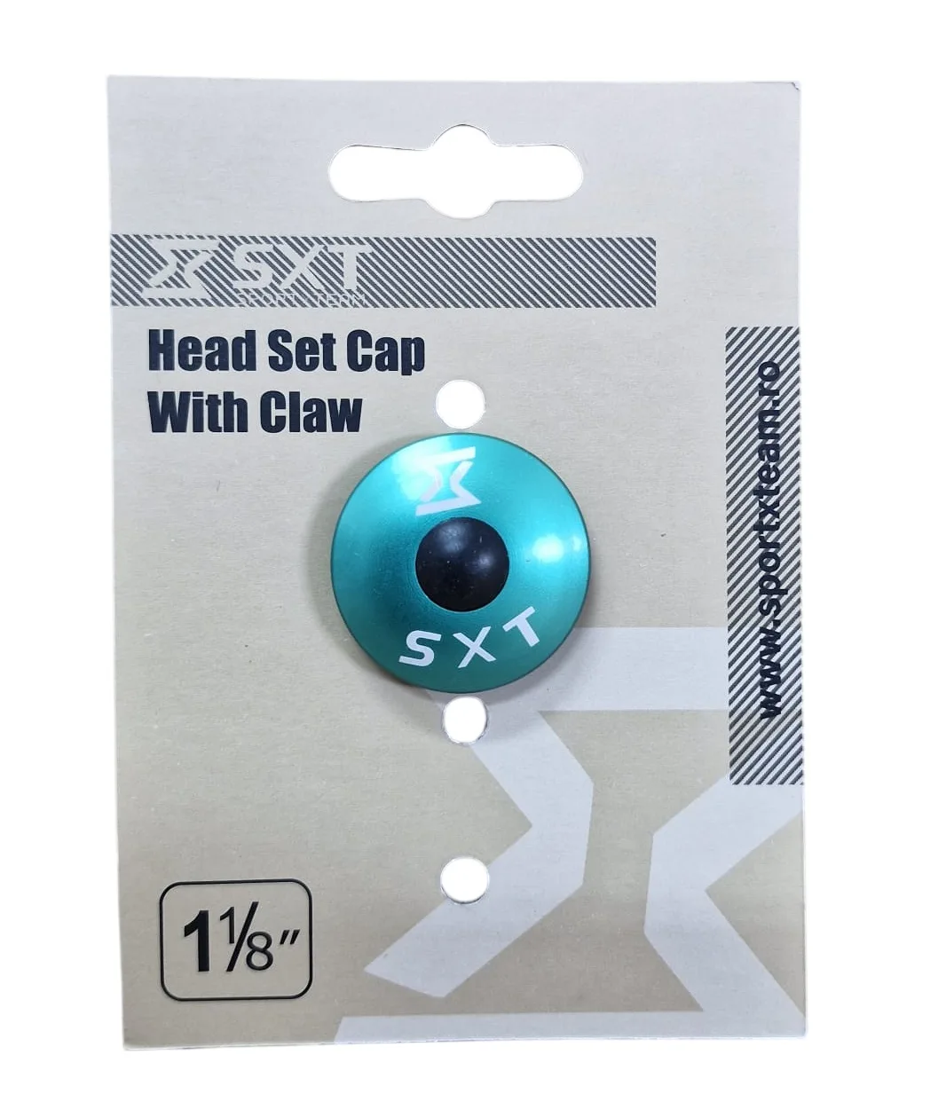 Capac si Floare Cuvete FORK FIX 1.1/8 Verde Cyen (1/2)
