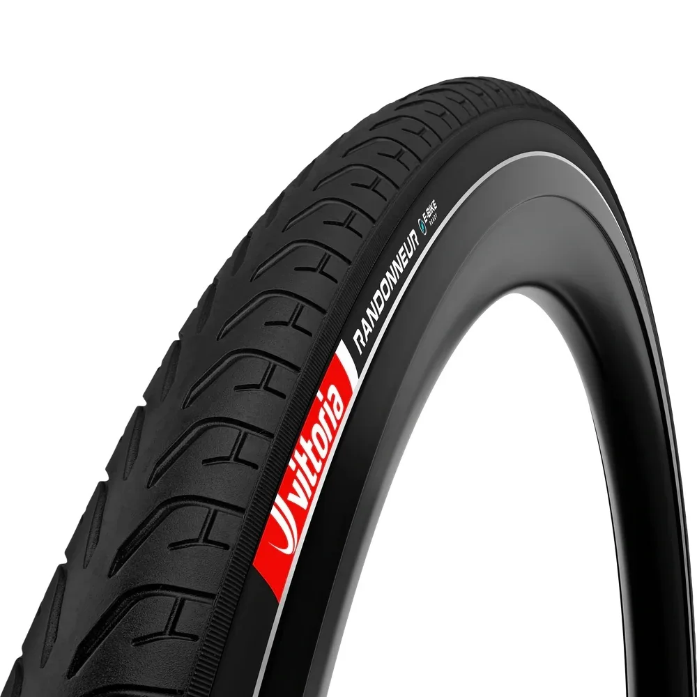 Anvelopa e-RANDONNEUR 700 x 40C(42-622) Rigid Reflectorizant Negru (1/3)