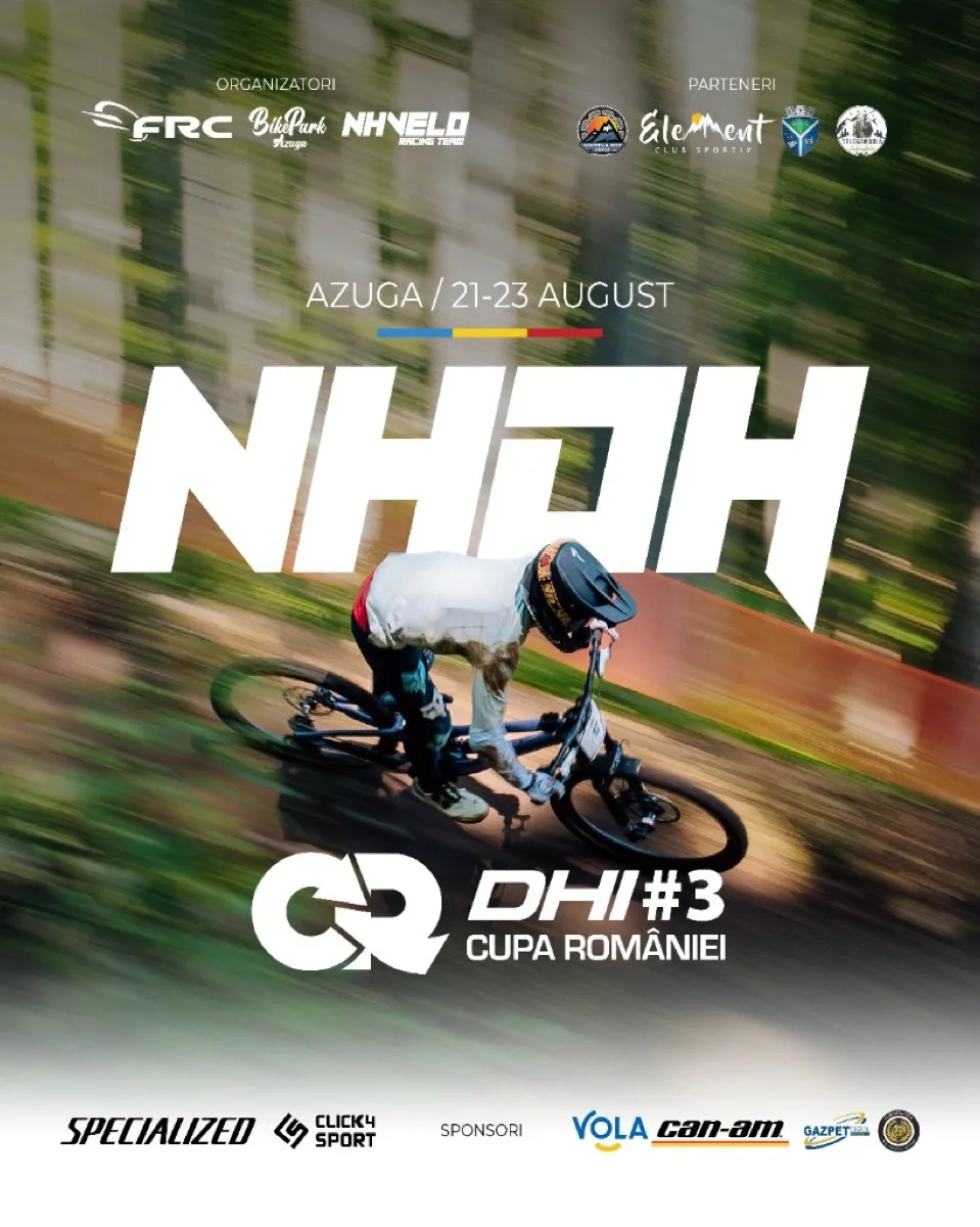 Poster oficial CR DHI #3 NH DH Azuga 2026