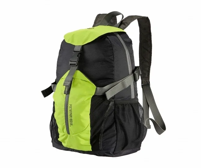 Rucsac Pliabil ROSWHEEL 20 L Negru/Lime (1/6)
