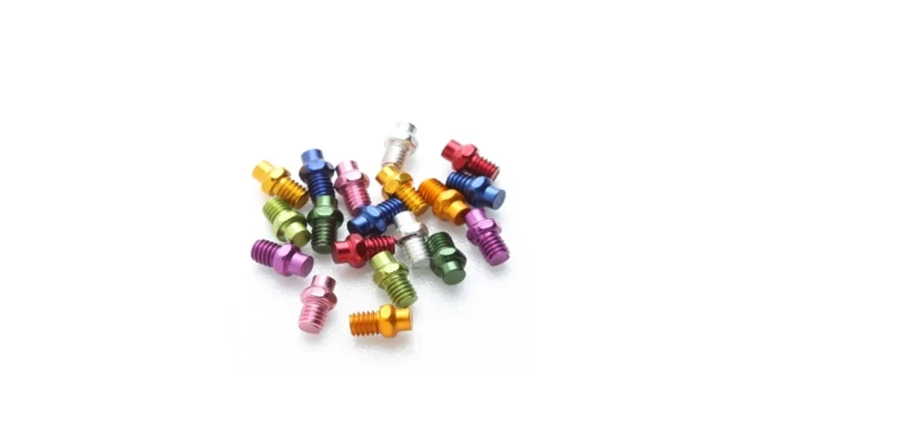 Pini Pedale HT AHP M4*5mm 40 buc Silver (1/3)