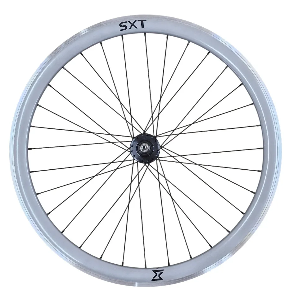 Roata Spate Single Speed/Fixie 700-32H 40 mm Silver (1/6)