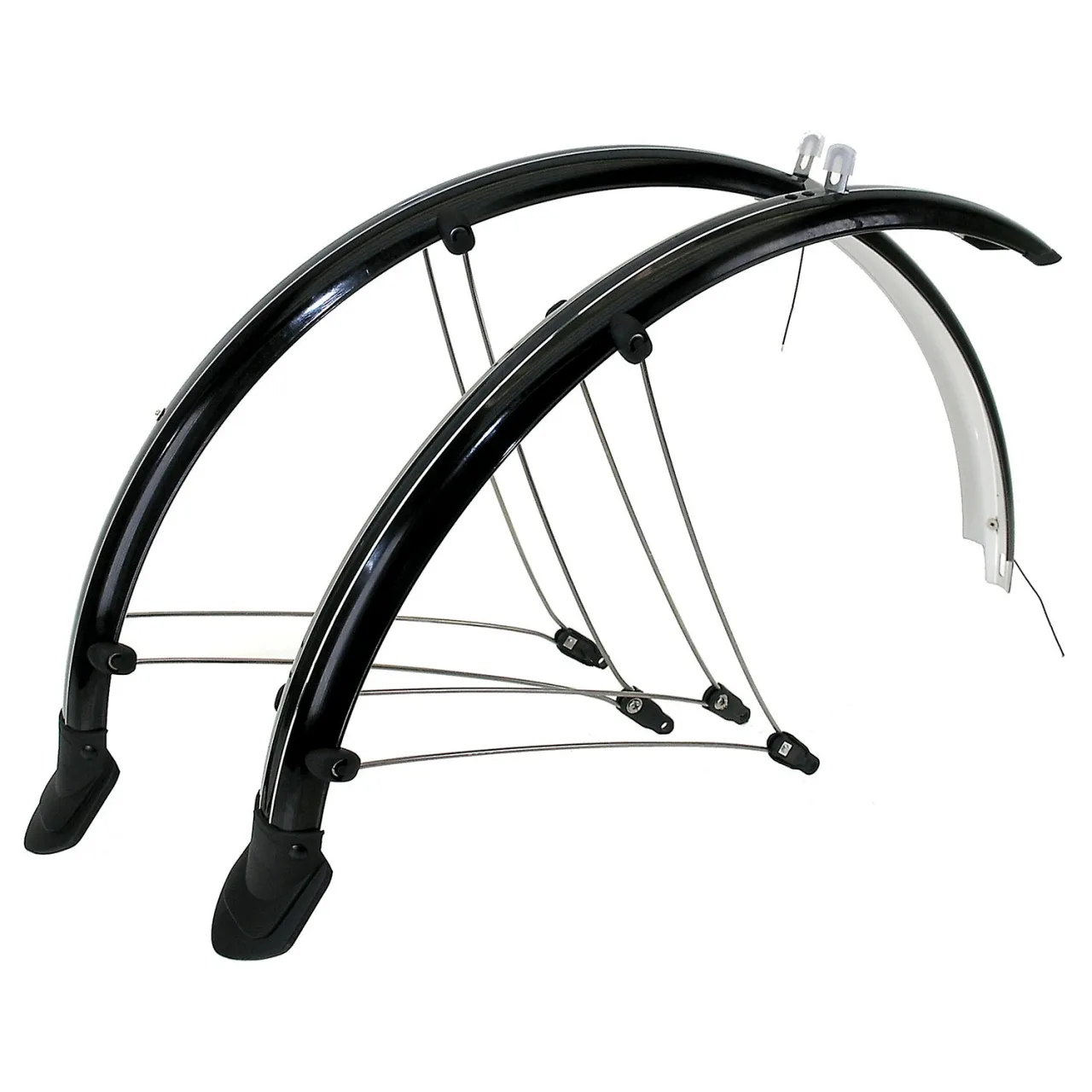 Set Aparatori 28-56 mm Negru Flexibile-Cabluri (1/3)