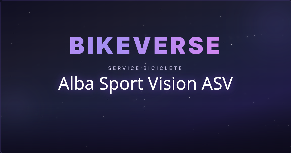 Service biciclete Alba Iulia — Alba Sport Vision ASV | Bikeverse